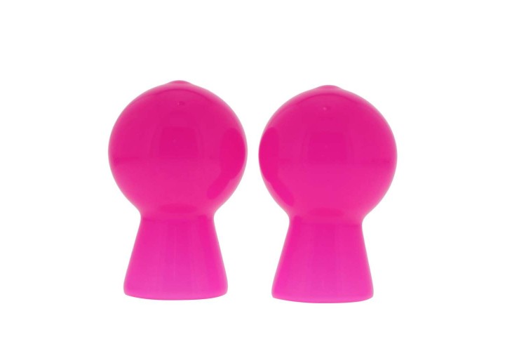 Ροζ Αναρροφητές Θηλών - Nanma Nipple Sucker Pair In Shiny Pink