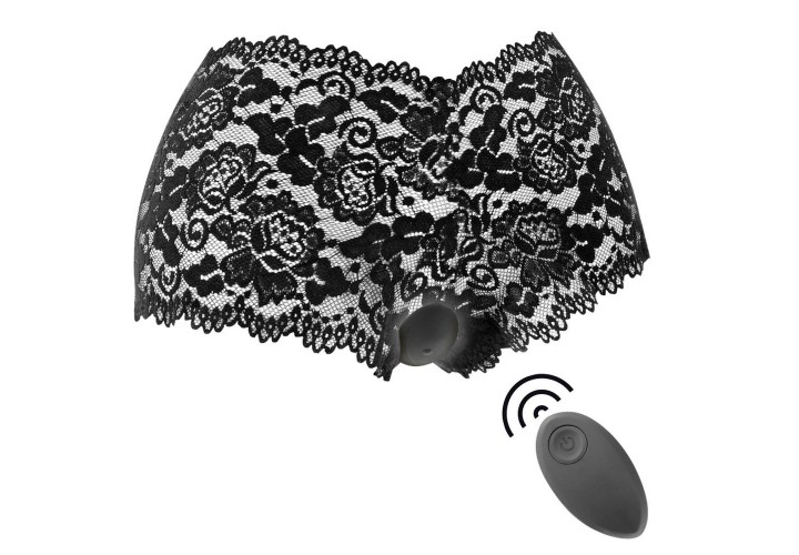 Black & Silver Zara Remote Control With Panty