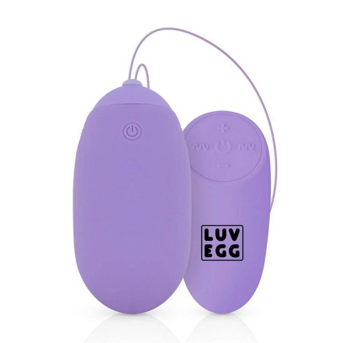 Ασύρματο Επαναφορτιζόμενο Δονούμενο Αυγό - Luv Egg XL Purple