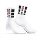 Λευκές Φετιχιστικές Κάλτσες - SneakXX Sneaker Socks Fxck Me White