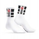 Λευκές Φετιχιστικές Κάλτσες - SneakXX Sneaker Socks Fxcker White