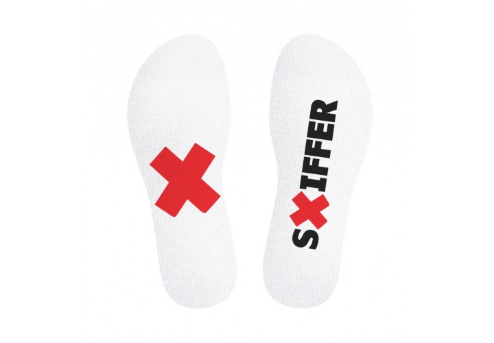 Λευκές Φετιχιστικές Κάλτσες - SneakXX Sneaker Socks Sxiffer White