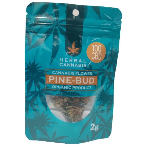 Herbal Cannabis Pine Bud 100% CBD 2gr