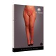 Le Désir Suspender Pantyhose With Strappy Waist XL-4XL Red